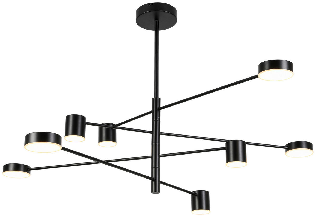 HÄNGELEUCHTE 87,3/65 cm   - Schwarz, Design, Kunststoff/Metall (87,3/65cm) - Collet's Monde