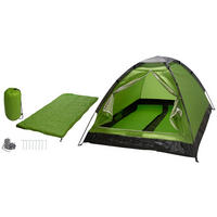 ZELT - Grün, KONVENTIONELL, Kunststoff/Textil (205/145/100cm) - Ambia Garden