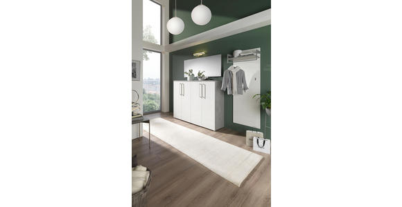 GARDEROBENPANEEL 60/175/30 cm - Weiß, Design, Holzwerkstoff (60/175/30cm) - Voleo