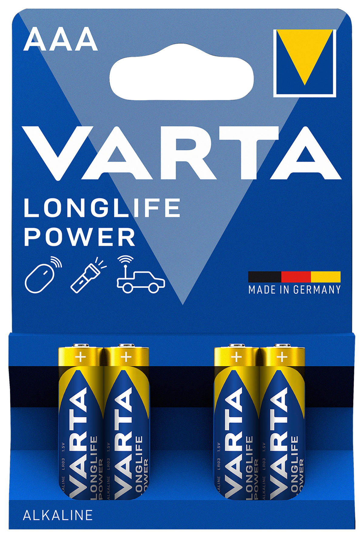 BATÉRIA - Basics (6,4/8.3/12.6cm) - Varta