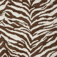 ARMLEHNSTUHL  in Eisen Jacquard  - Schwarz/Braun, Design, Textil/Metall (59/89,5/63cm) - Novel
