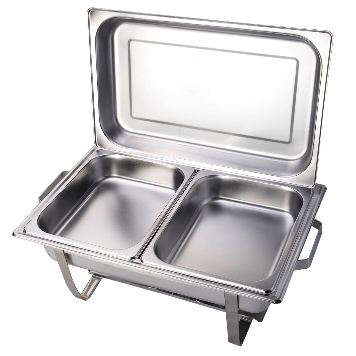 GRIJAČ ZA JELA/CHAFING-DISH  - Basics, metal (35/32/60cm)