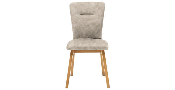 STUHL in Holz, Textil Naturfarben - Naturfarben, KONVENTIONELL, Holz/Textil (46/91/66cm) - Dieter Knoll