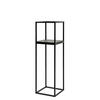 BLUMENSTÄNDER in Metall  - Schwarz, Basics, Metall (19/62/19cm)