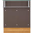 GARDEROBENPANEEL Eiche lackiert Braun, Eichefarben - Eichefarben/Braun, Design, Holz (91/112/30cm) - CASSANDO