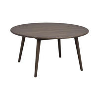 SOFFBORD i trä 90/90/45 cm  - mörkbrun, Klassisk, trä (90/90/45cm) - Rowico