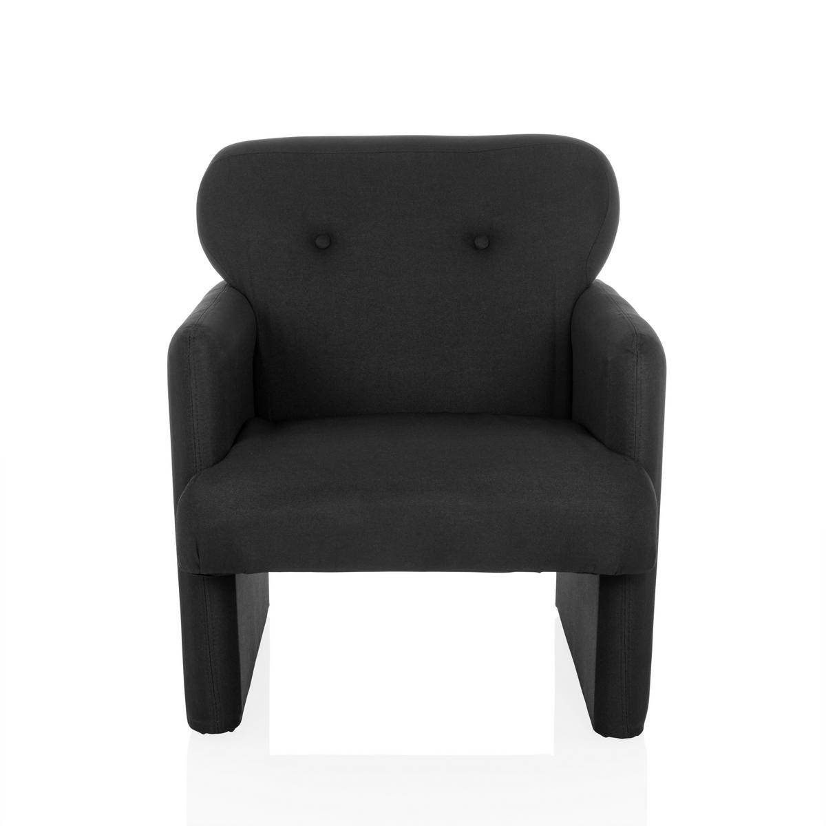 LOUNGEFÅTÖLJ  - svart, Modern, textil (66/77/74cm) - MID.YOU