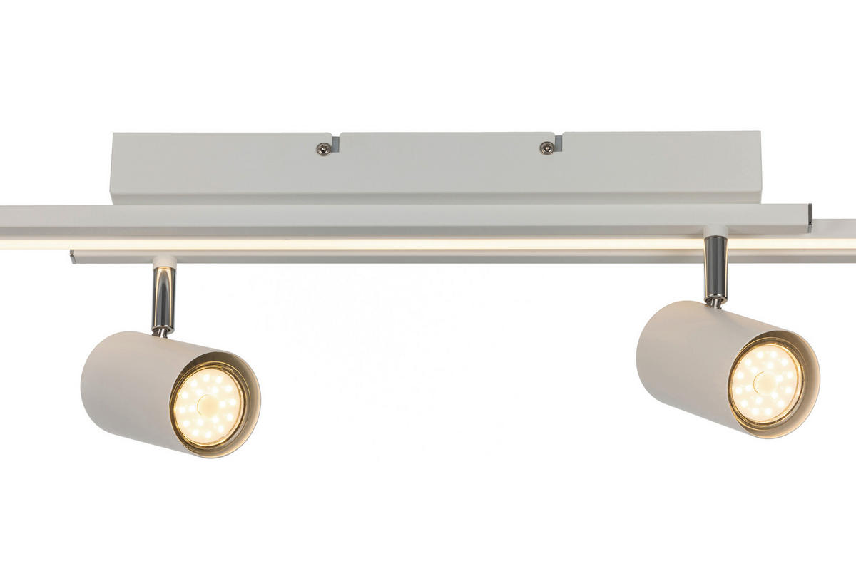 STRAHLER Chason 140/8/14,5 cm   - Weiß, Basics, Kunststoff/Metall (140/8/14,5cm) - Novel