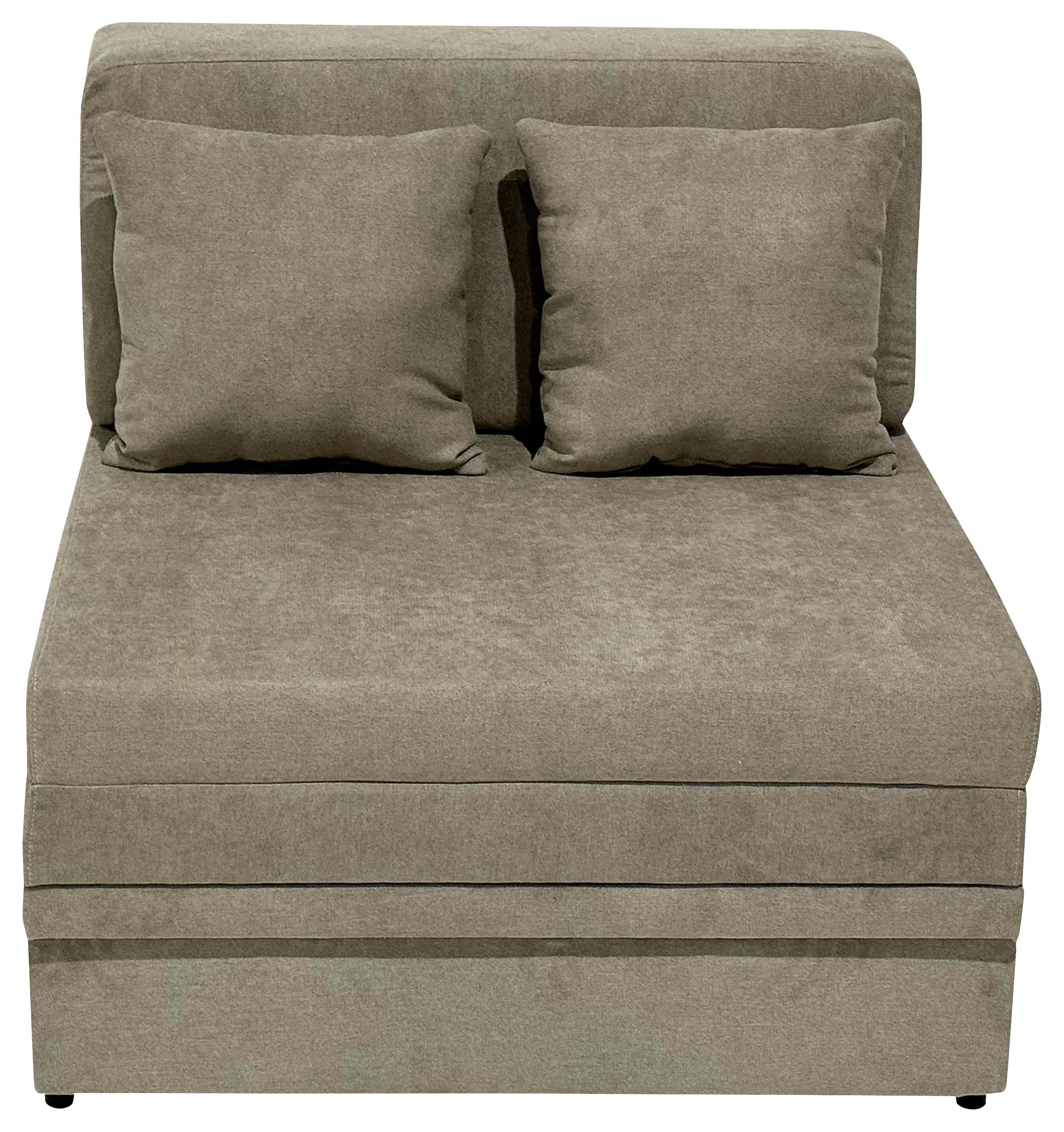 FOTELJ S FUNKCIJO LEŽIŠČA,  bež tekstil - bež, Moderno, tekstil (90/100/90cm) - Carryhome