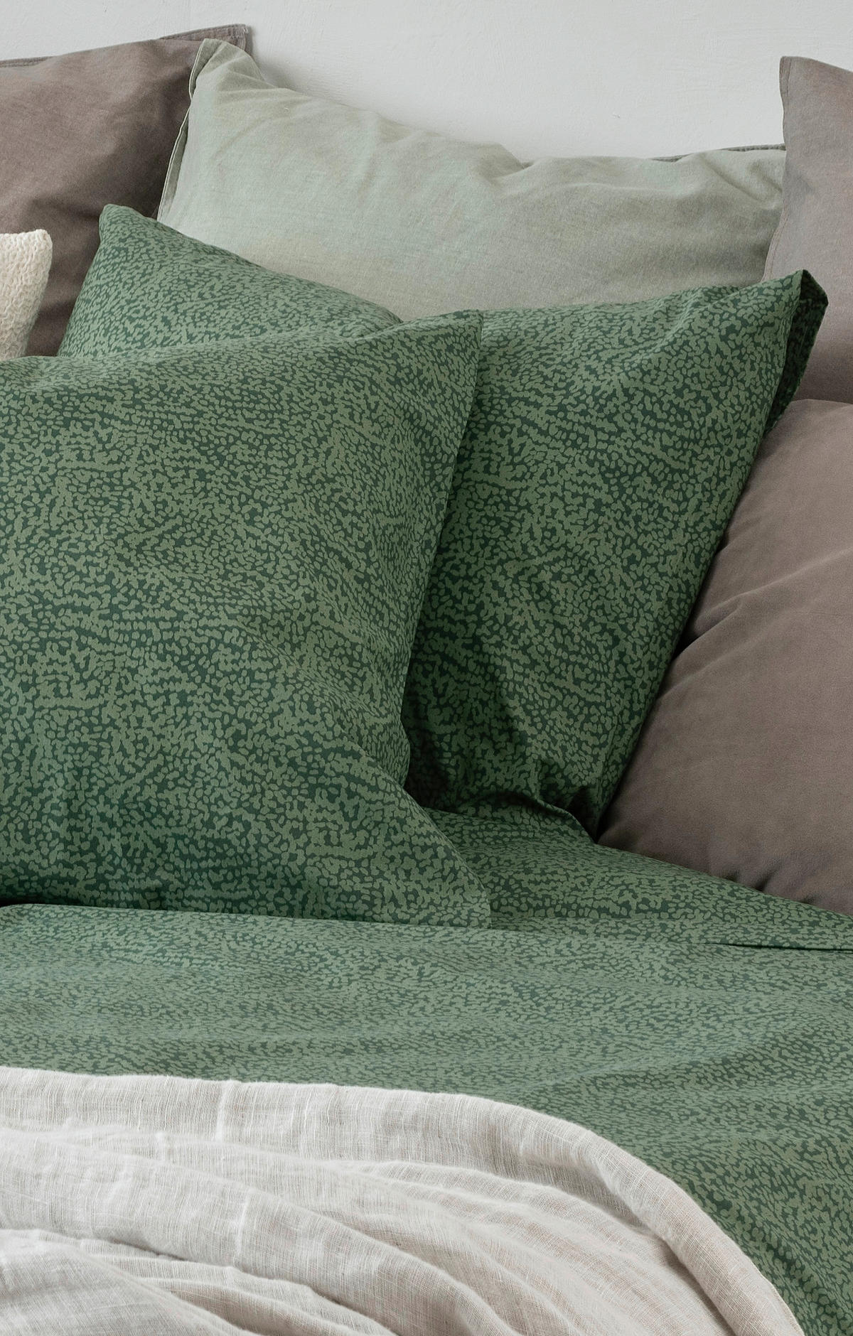 PÅSLAKANSET 150/200 cm  - mörkgrön, Basics, textil (150/200cm) - Best Price