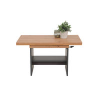 COUCHTISCH 90-142/60/47-57 cm rechteckig Eiche Artisan  - Anthrazit/Eiche Artisan, Design, Holzwerkstoff (90-142/60/47-57cm) - Livetastic