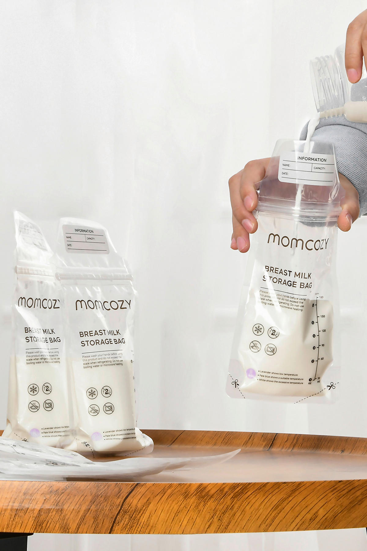 STERILISATIONSBEUTEL   - Basics (11/13/10cm) - Momcozy