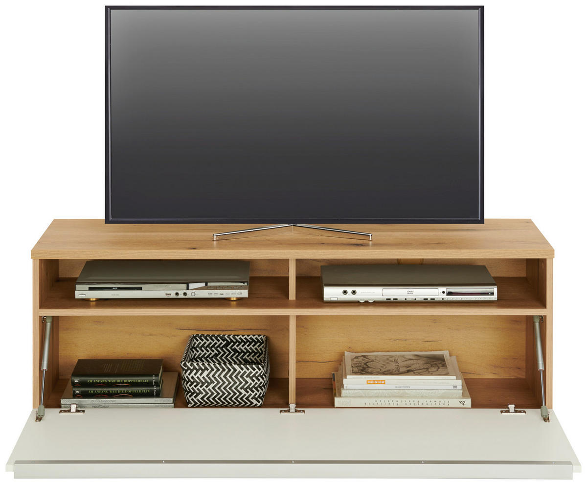 Comodă Tv 127,5/46/40 cm  - Modern, plastic/material pe bază de lemn (127,5/46/40cm) - Modern Living