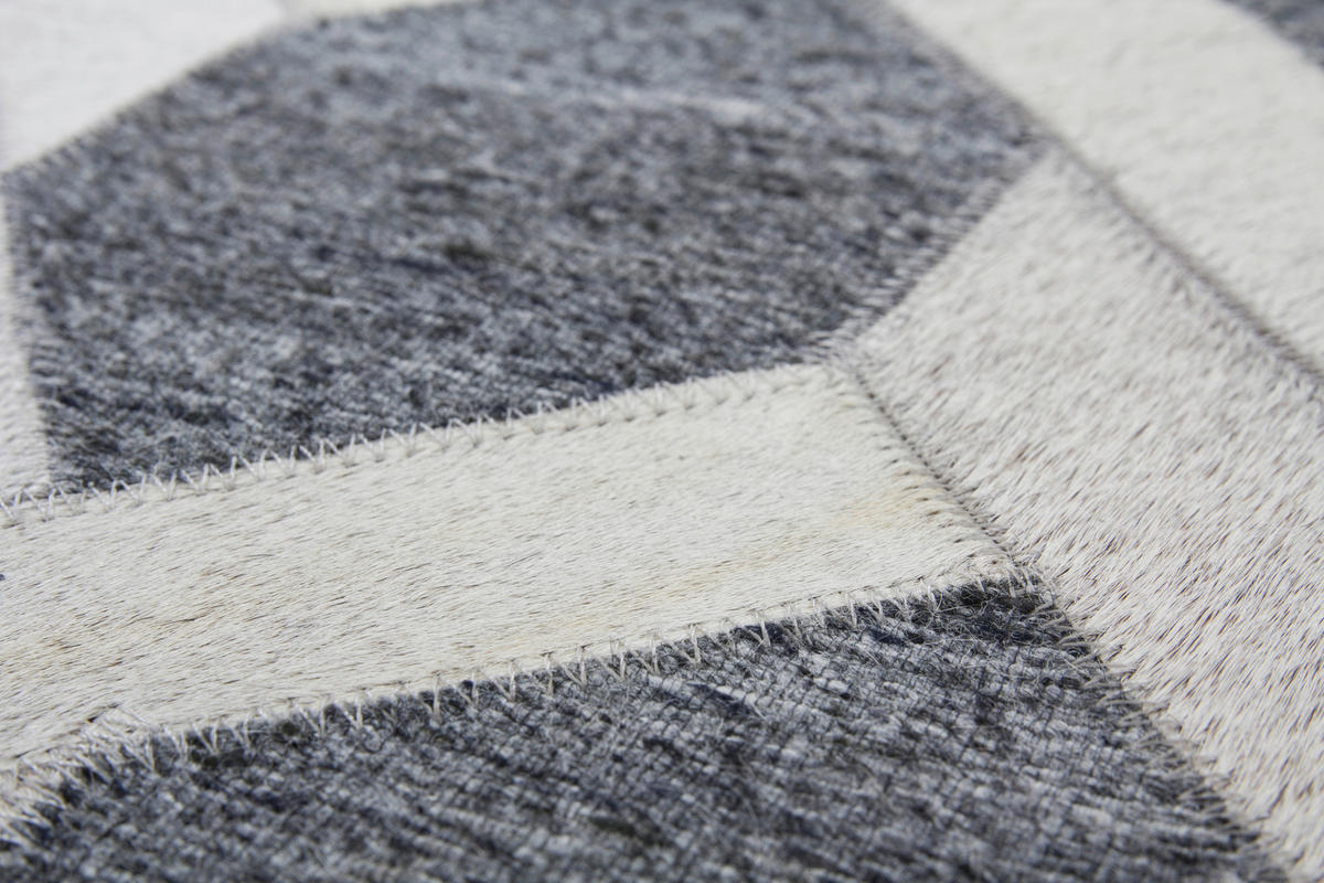 GOLVLÖPARE 80/150 cm Chimera  - grå, Basics, läder/textil (80/150cm) - Kayoom