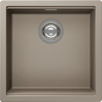 SPÜLE KIRN100FBTWI  - Beige, Basics, Stein (45,6/28,9/45,6cm) - Schock