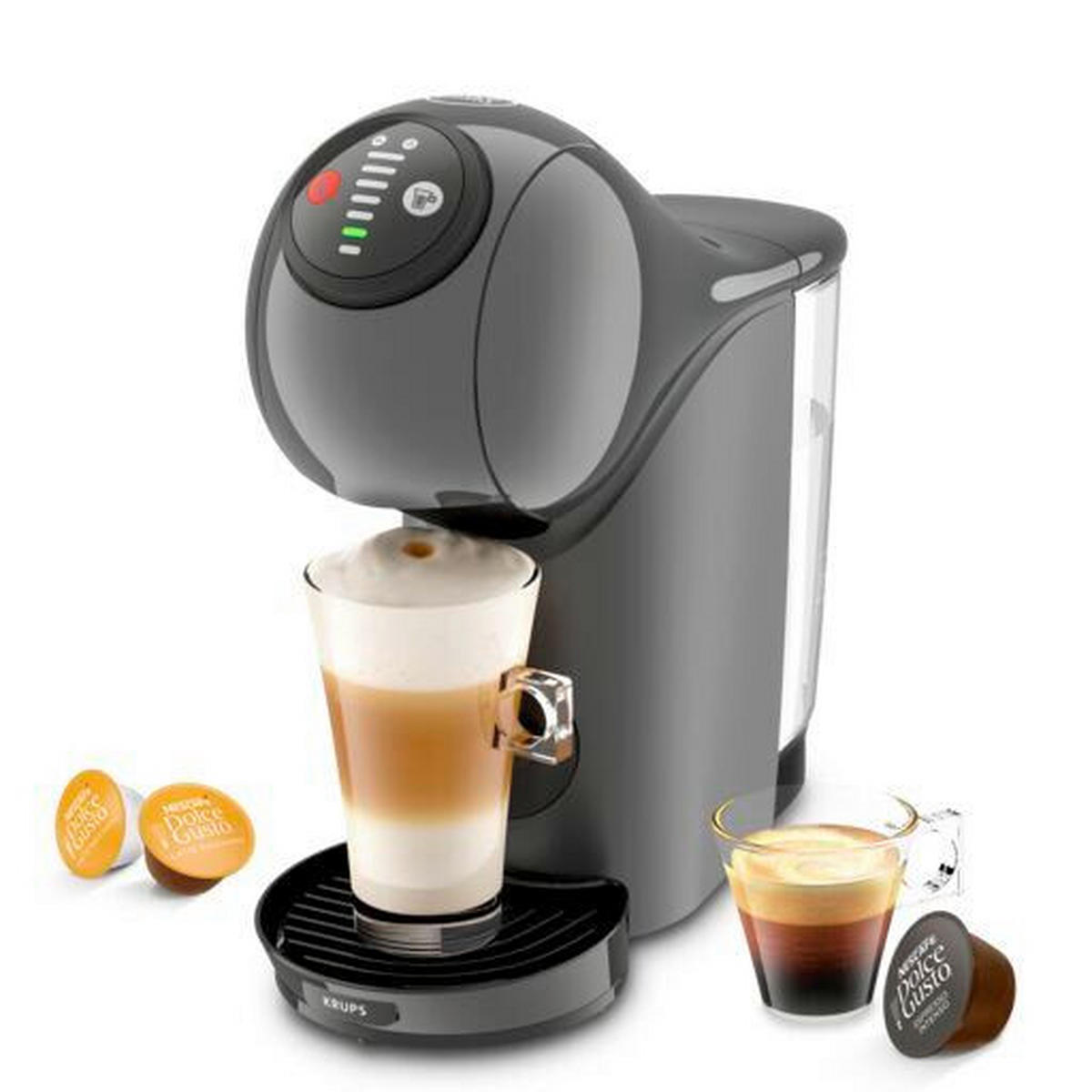 DOLCE GUSTO kapszulás kávéfőző - fekete, Basics, műanyag (27.3cm)
