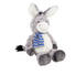 ZVÍŘÁTKO PLYŠOVÉ - šedá/modrá, Basics, textil (23cm) - My Baby Lou ZVÍŘÁTKO PLYŠOVÉ - šedá/modrá, Basics, textil (23cm) - My Baby Lou