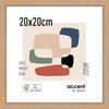 BILDERRAHMEN 22,5/22,5 cm  - Goldfarben, Basics, Holzwerkstoff (22,5/22,5cm)