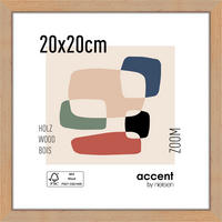 BILDERRAHMEN 22,5/22,5 cm  - Goldfarben, Basics, Holzwerkstoff (22,5/22,5cm)