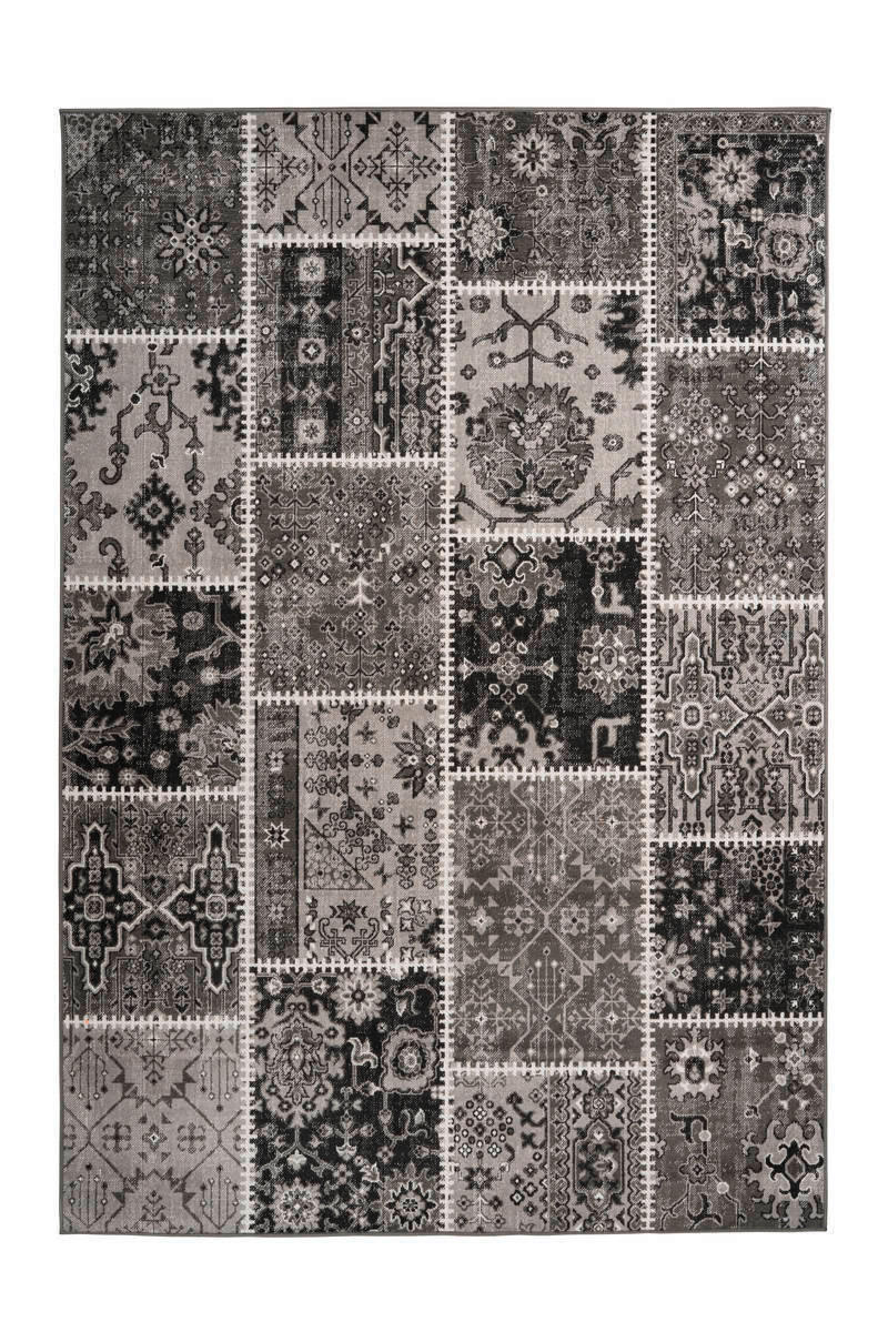 VINTAGE-TEPPICH 80/150 cm Ariya Grau  - Grau, Trend, Textil (80/150cm) - Kayoom