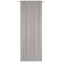 HOTOVÝ ZÁVĚS, neprůsvitné, 130/250 cm - šedá/šedohnědá, Basics, textil (130/250cm) - Joop!