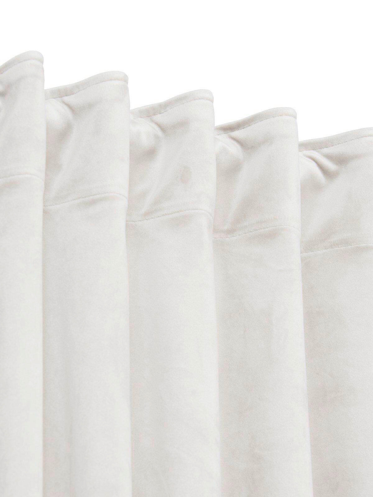 FERTIGVORHANG Verdunkelung  - Weiß, Basics, Textil (135/280cm) - Svanefors