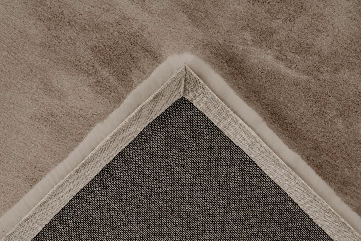 WEBTEPPICH 80/150 cm Dolce Taupe  - Taupe, KONVENTIONELL, Textil (80/150cm) - Batucci