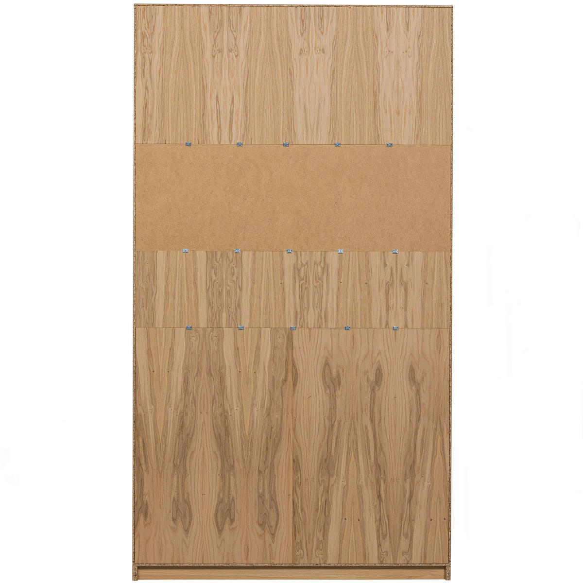 REGAL Eiche furniert Naturfarben  - Naturfarben, Design, Holz (110/199/40cm) - Livetastic