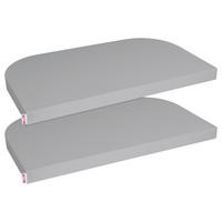 MATRATZENBEZUG - Grau, Basics, Textil (81/42/5cm) - Babybay