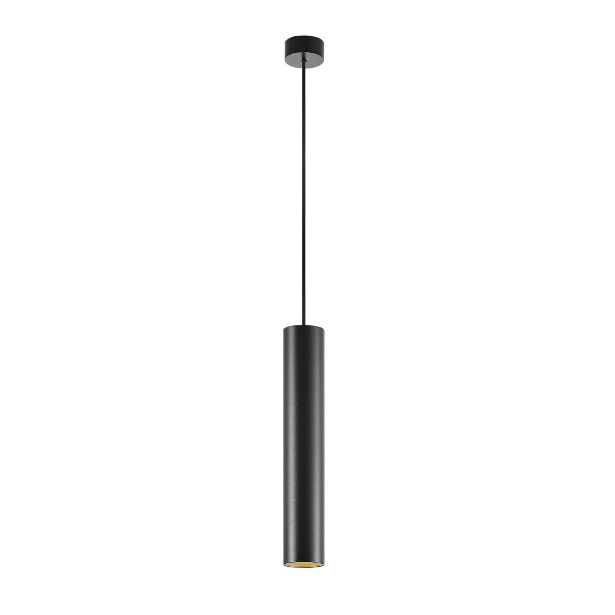 PENDELLEUCHTE CAN 6/6/185 cm   - Schwarz, Design, Metall (6/6/185cm)