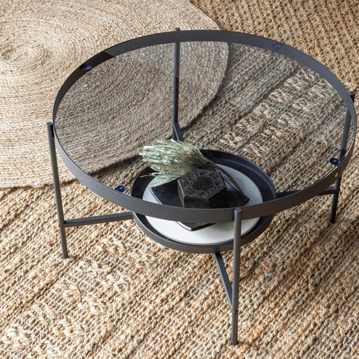 TEPPICH 150/150 cm ROSS Naturfarben rund  - Naturfarben, Basics, Textil (150/150cm)