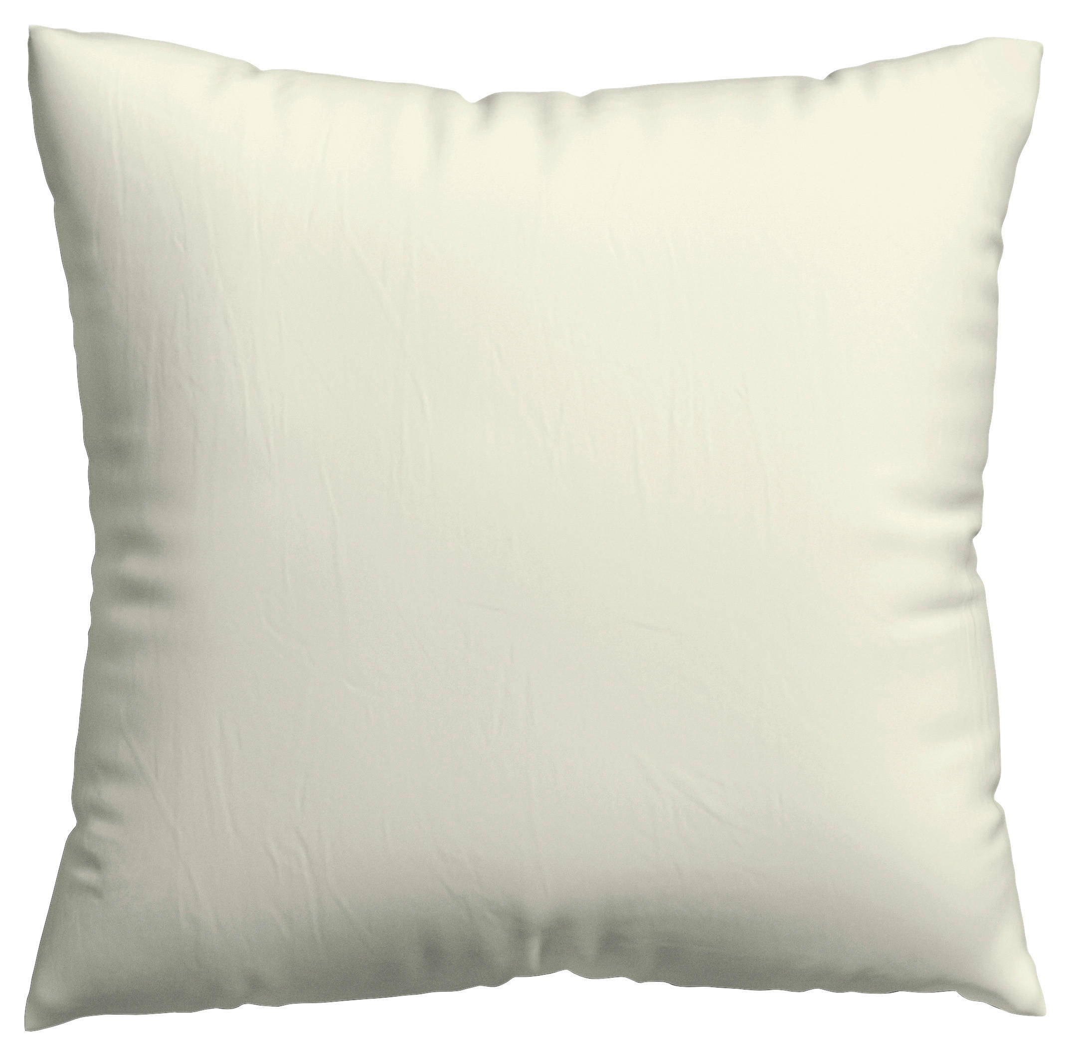 KOPFKISSENBEZUG WOVEN SATIN 80/80 cm  - Hellgelb, Basics, Textil (80/80cm) - Schlafgut