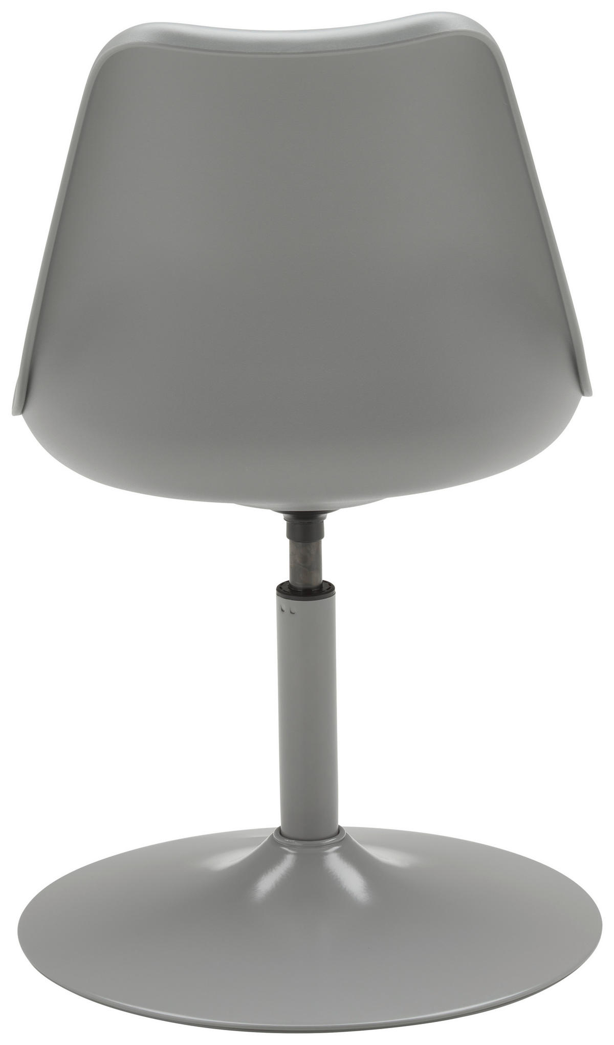 STUHL  in Eisen Webstoff Metall, Kunststoff, Textil matt  - Grau, LIFESTYLE, Kunststoff/Textil (47.5/88/52cm) - MID.YOU