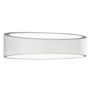 WANDLEUCHTE - Weiß, KONVENTIONELL, Keramik (35/11cm)