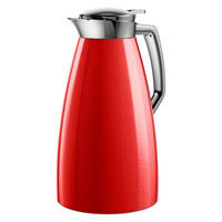 ISOLIERKANNE 1 l  - Rot, Basics, Metall (1l) - Emsa