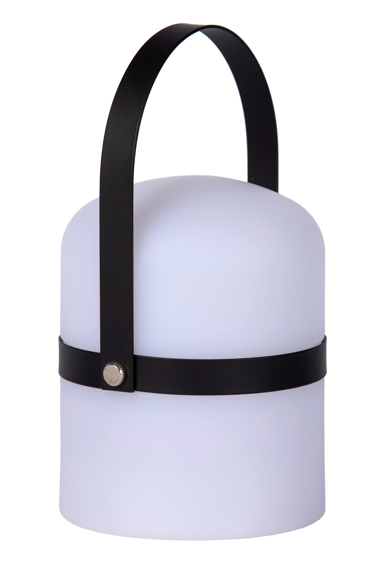 LED-AUßENLEUCHTE LITTLE JOE 10/18.5 cm   - Schwarz/Weiß, Basics, Kunststoff/Metall (10/18.5cm) - Lucide