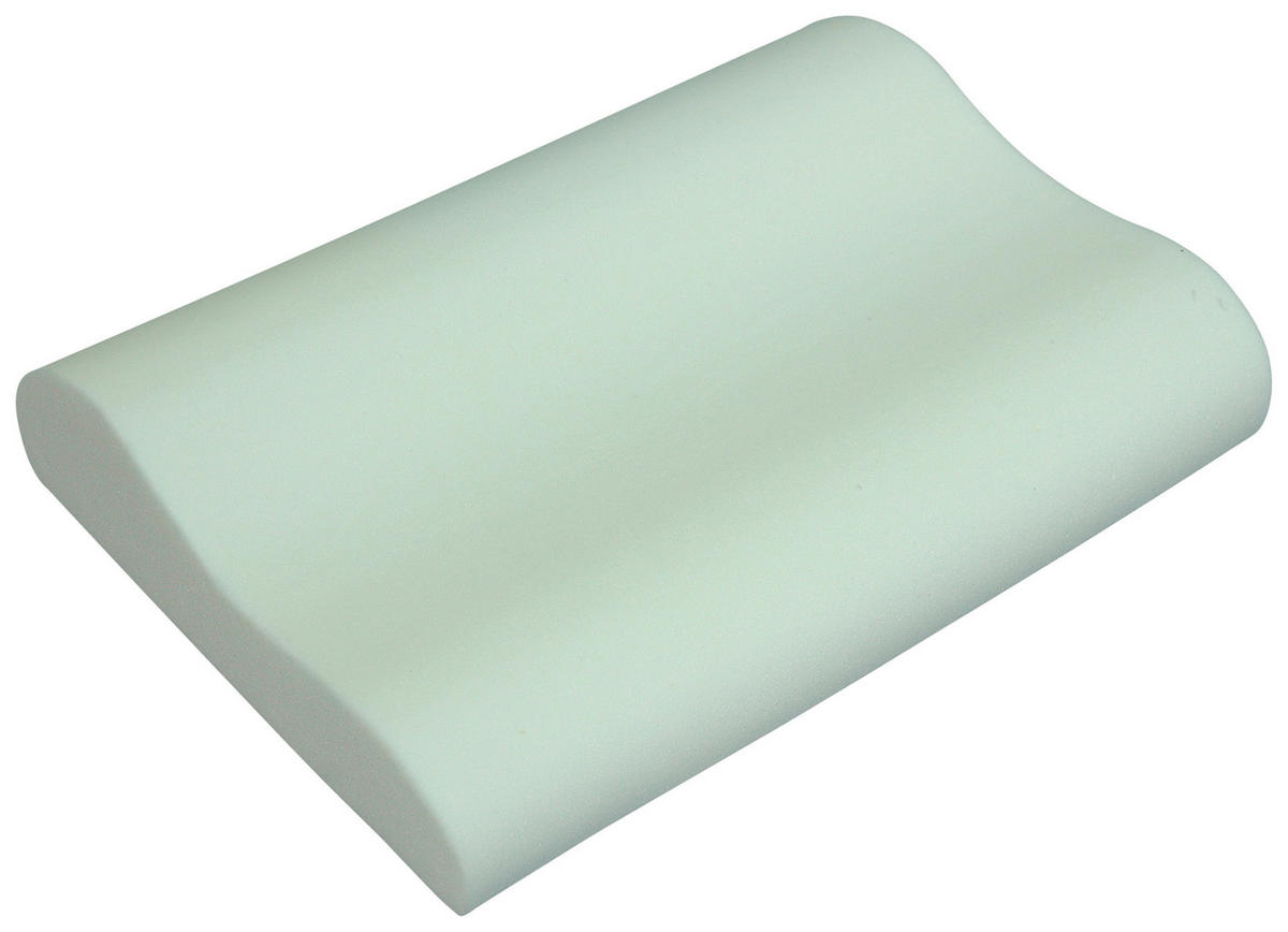 ŠÍJOVÝ OPĚRNÝ POLŠTÁŘ 60/43/11 cm - bílá, Basics, textil (60/43/11cm) - Sleeptex