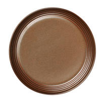 TELLER Braun 17,5 cm Japandi  - Braun, KONVENTIONELL, Keramik (17,5cm) - ASA