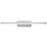 LED-WANDLEUCHTE - Alufarben, Design, Metall (49,4/9,4/4cm)