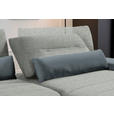 ECKSOFA in Webstoff Hellgrau  - Hellgrau/Schwarz, KONVENTIONELL, Textil/Metall (273/191cm) - Carryhome