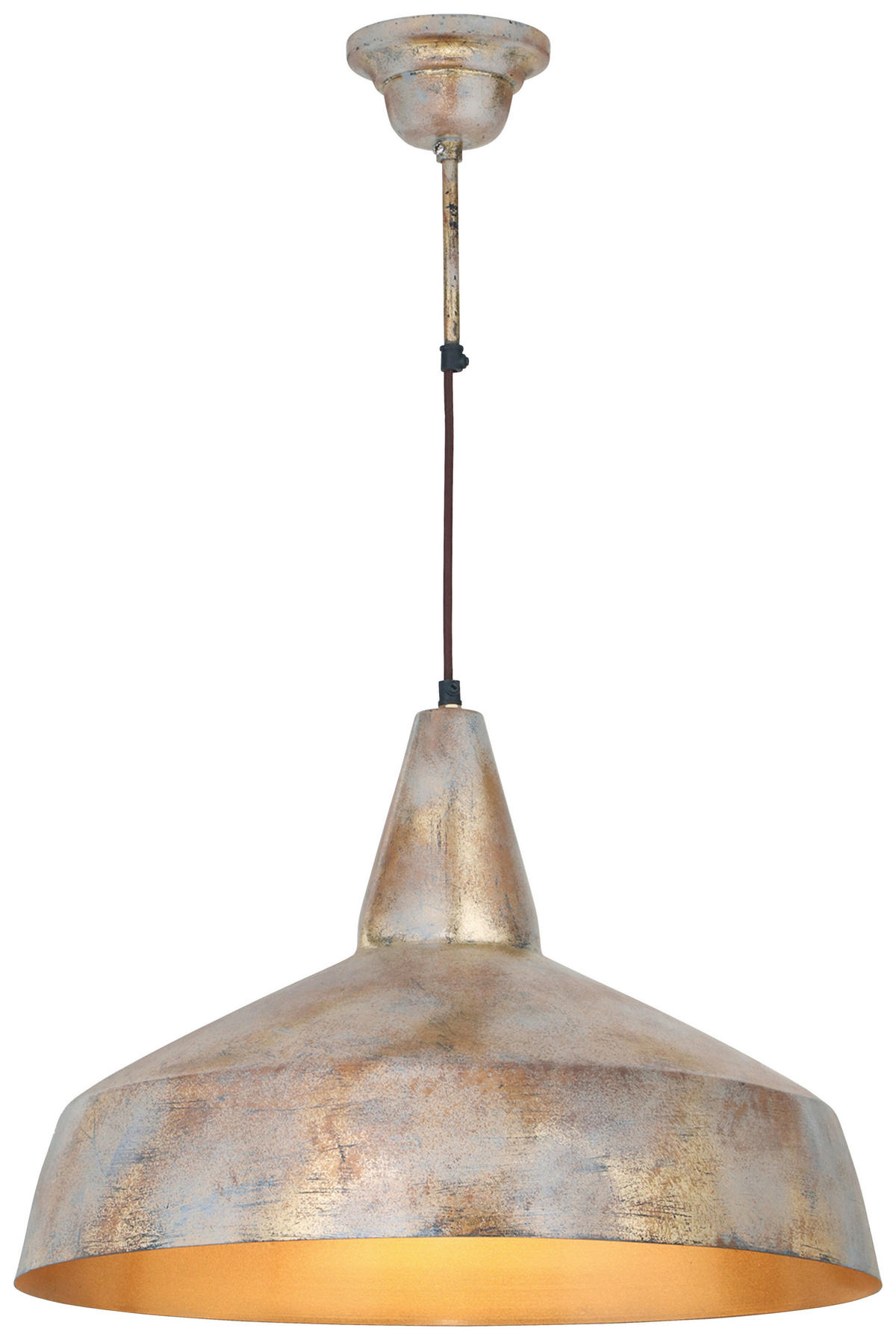 HÄNGLAMPA 49,5/49,5/33 cm  - bronsfärgad, Basics, metall (49,5/49,5/33cm) - Kayoom