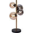 LED-TISCHLEUCHTE 23,7/19,3/48 cm   - Goldfarben/Bernsteinfarben, LIFESTYLE, Glas/Metall (23,7/19,3/48cm) - Dieter Knoll