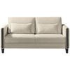 SCHLAFSOFA in Holz, Textil Creme, Schwarz  - Creme/Schwarz, Design, Holz/Textil (174/88/104cm) - Niels Andersson