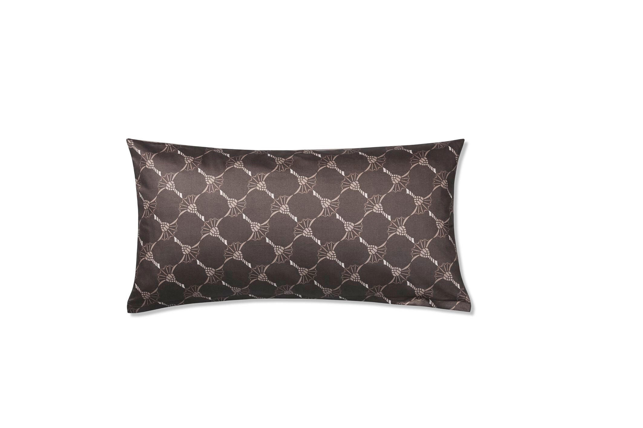 Joop! Kopfkissenbezug Cornflower Double Braun, Schwarz 40x80 cm