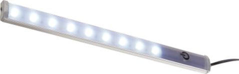 LICHTLEISTE 20,5/1,5/1,5 cm   - Weiß, Kunststoff (20,5/1,5/1,5cm) - Hom`in