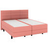 BOXSPRINGBETT 180/200 cm  in Koralle  - Koralle/Schwarz, KONVENTIONELL, Holzwerkstoff/Kunststoff (180/200cm) - Musterring
