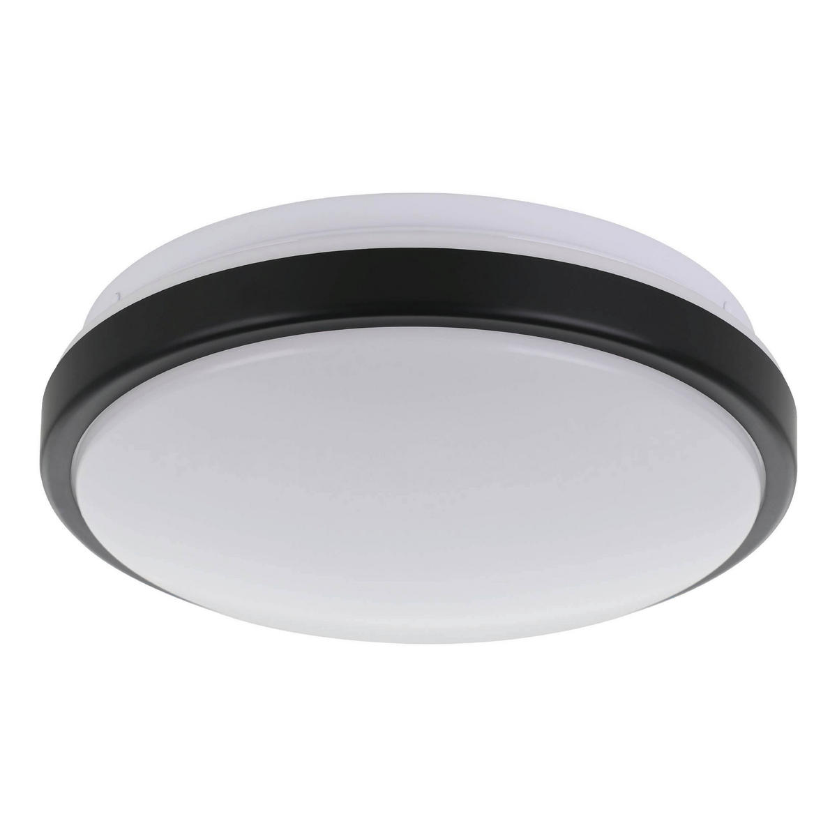 TAKLAMPA 24,5/9 cm  - vit/svart, Basics, metall/plast (24,5/9cm) - Eglo