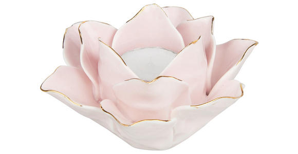 TEELICHTHALTER - Rosa, Trend, Keramik (12/7cm) - Ambia Home