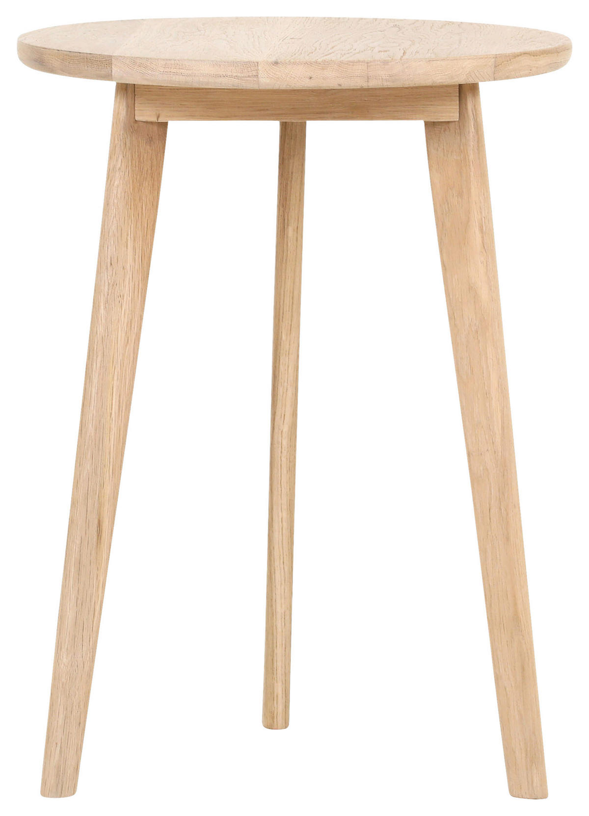 BEISTELLTISCH 45/45/60 cm Eiche massiv Eichefarben rund  - Eichefarben, Natur, Holz (45/45/60cm) - Landscape