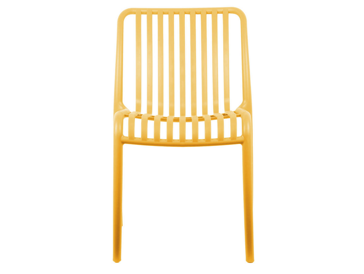 STUHL Hellgelb  - Hellgelb, Basics, Kunststoff (42/58/79cm) - Leitmotiv